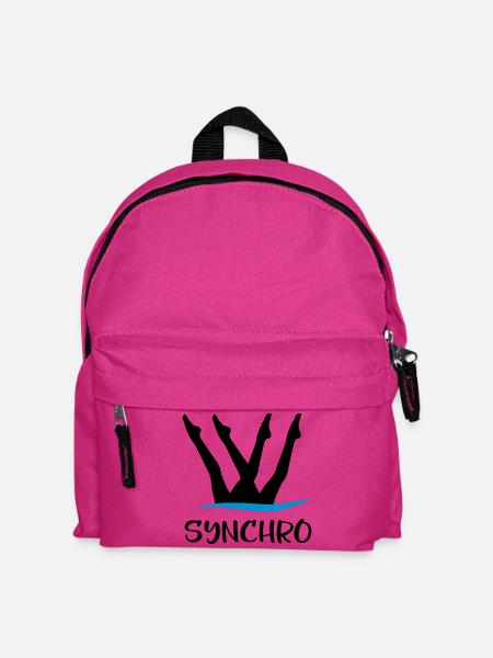 Synchronschwimmen - Kinder Rucksack - Fuchsia