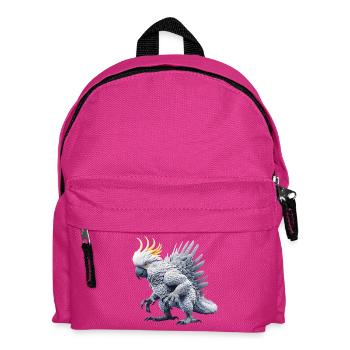 Kakaduzilla (01) - Kinder Rucksack - Fuchsia - Vorne