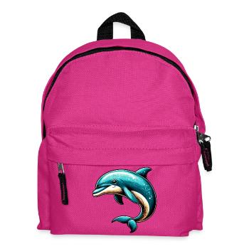 Delfin - Kinder Rucksack - Fuchsia - Vorne