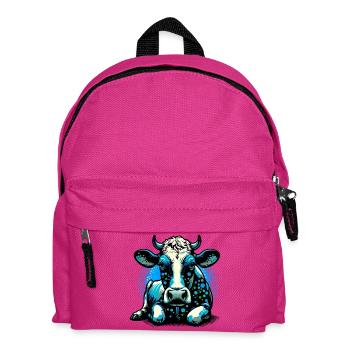 Kuh - Kinder Rucksack - Fuchsia - Vorne