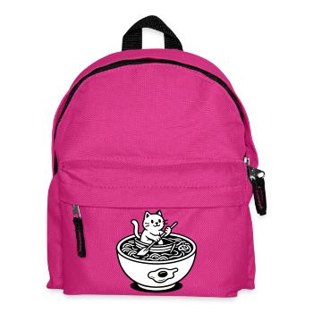 Mignon Noudle Soup Chat - Sac à dos Enfant - fuchsia - Devant