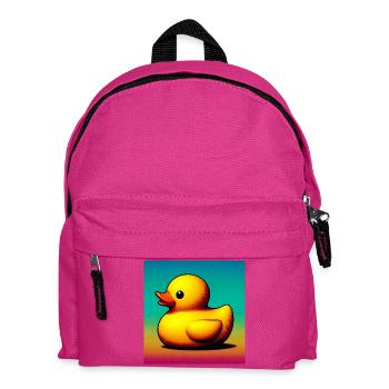 Caneton Canard Canard Canard - Sac à dos Enfant - fuchsia - Devant