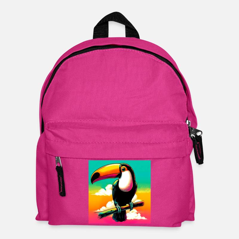 Tukan - Kinder Rucksack - Fuchsia
