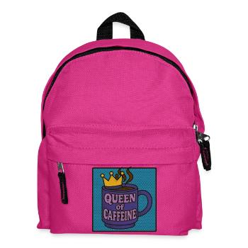 Reine de la caféine - Sac à dos Enfant - fuchsia - Devant