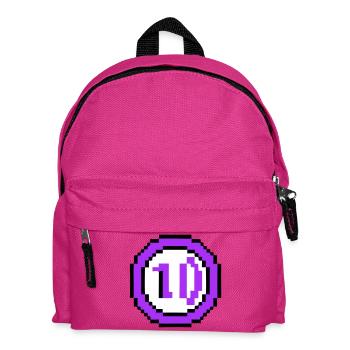 10 ans d’anniversaire d’Arcade Coin - Sac à dos Enfant - fuchsia - Devant