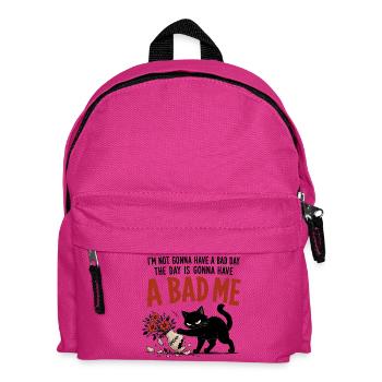 La journée va être un mauvais moi - Sac à dos Enfant - fuchsia - Devant