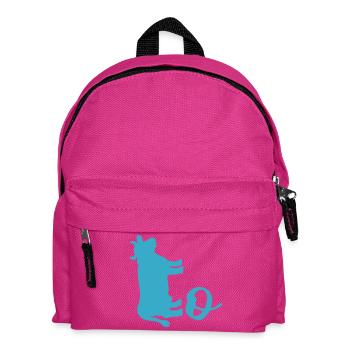 Swedish cow - Kids' Backpack - fuchsia - Front