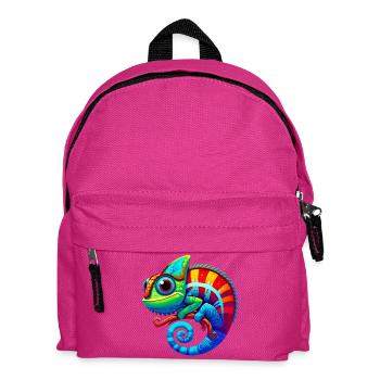 Chameleon - Kids' Backpack - fuchsia - Front