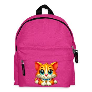 Chat - Sac à dos Enfant - fuchsia - Devant