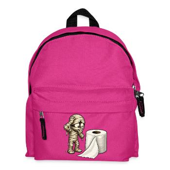 La momie et le dessin animé en papier toilette - Sac à dos Enfant - fuchsia - Devant