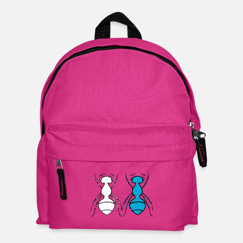 Ant Duo - Kinder Rucksack - Fuchsia