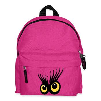 Augen - Kinder Rucksack - Fuchsia - Vorne