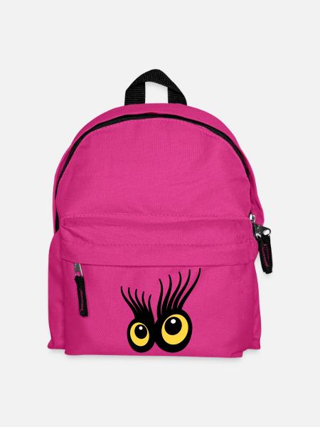 Eyes - Kids' Backpack - fuchsia