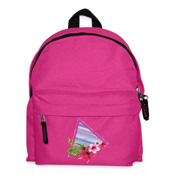 Du bist wundervoll  - Kinder Rucksack - Fuchsia - Vorne