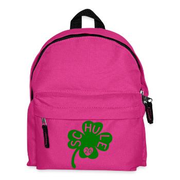 Schule 26 Kleeblatt - Kinder Rucksack - Fuchsia - Vorne