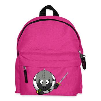 ChevalierMouton au combat - Sac à dos Enfant - fuchsia - Devant