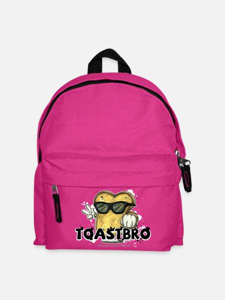 Toastbro - Kinder Rucksack - Fuchsia