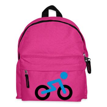 Bicyclette - Sac à dos Enfant - fuchsia - Devant