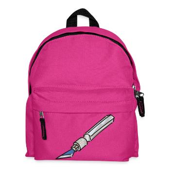 Cutter Japanese knife scalpel - Kids' Backpack - fuchsia - Front