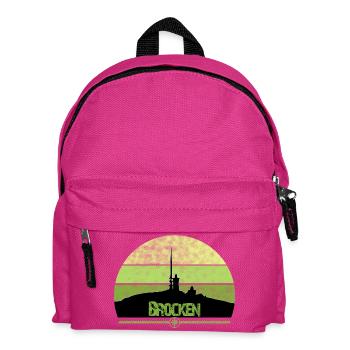 Harz Style - Brocken - Wir lieben den Harz - Kinder Rucksack - Fuchsia - Vorne