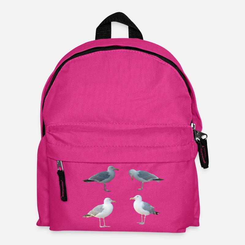 Möwen - Kinder Rucksack - Fuchsia