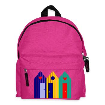 HOLIDAY. LONG LIVE THE HOLIDAYS. HOLIDAY. BEACH. SEA - Kids' Backpack - fuchsia - Front