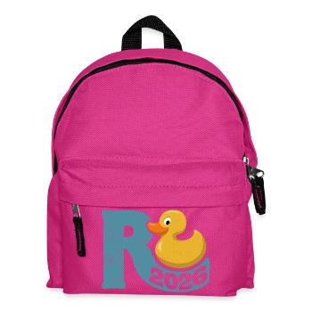Gummy Duck Pension 2026 - Retirement - Pension - Kids' Backpack - fuchsia - Front