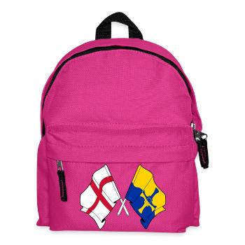 Durham et l’Angleterre croisés - Sac à dos Enfant - fuchsia - Devant