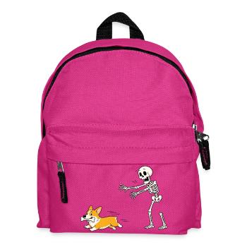Halloween, Cprgi, Skeleton - Sac à dos Enfant - fuchsia - Devant