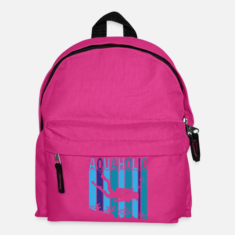 Aquaholic - Kinder Rucksack - Fuchsia