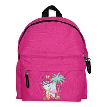 Aloha Summer - Kids' Backpack - fuchsia - Front