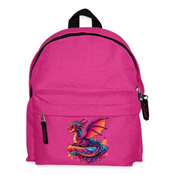 Dragon - Sac à dos Enfant - fuchsia - Devant