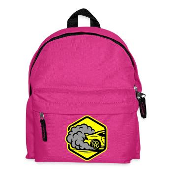 Car Gas Icon Car Racing - Kids' Backpack - fuchsia - Front