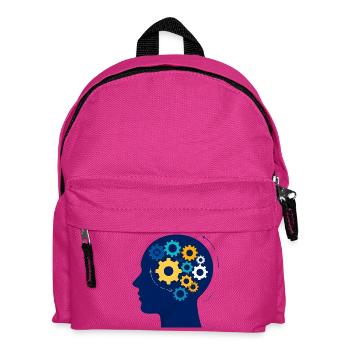 Tête pleine de vitesses - Sac à dos Enfant - fuchsia - Devant