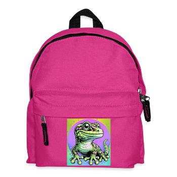 Gecko - Kinder Rucksack - Fuchsia - Vorne