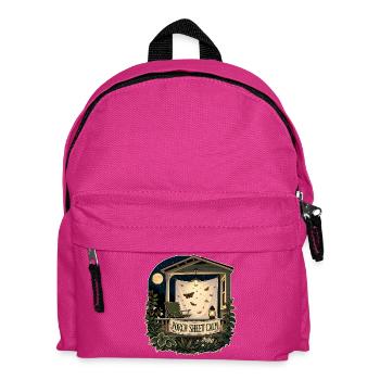 PORCH SHEET CALM - Kids' Backpack - fuchsia - Front