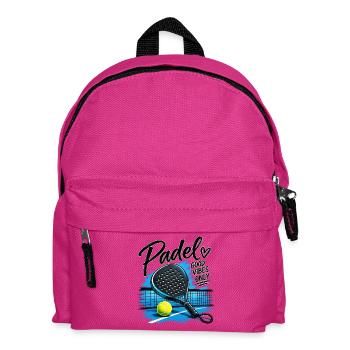 Padel Sport -Good Vibe Only - Kinder Rucksack - Fuchsia - Vorne