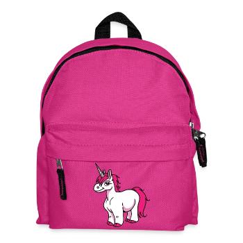 Pink Unicorn - Kids' Backpack - fuchsia - Front