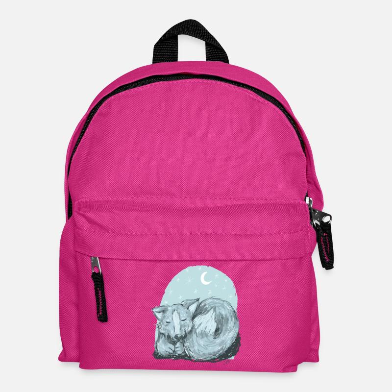 Vinja the she-wolf - Kids' Backpack - fuchsia