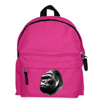 Gorilla - Kinder Rucksack - Fuchsia - Vorne