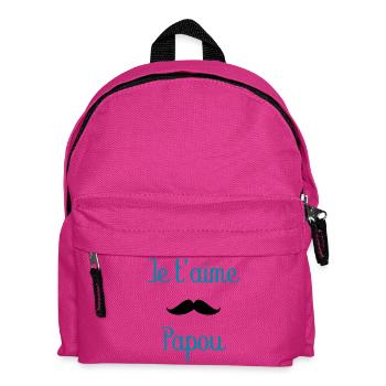 HAPPY FATHER'S DAY. DAD. FATHER'S DAY. FATHER - Kids' Backpack - fuchsia - Front