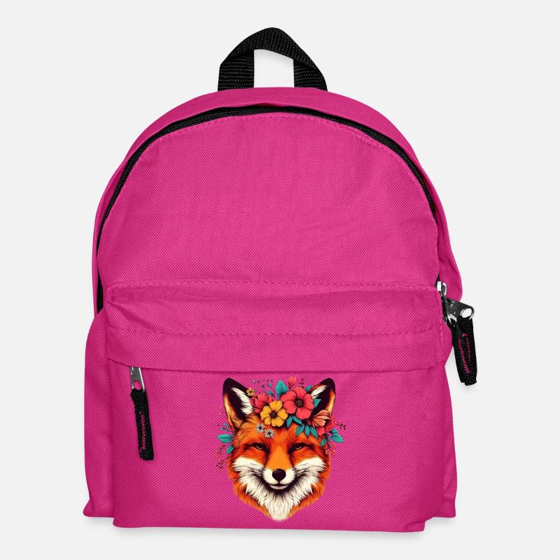 Fuchs - Kinder Rucksack - Fuchsia
