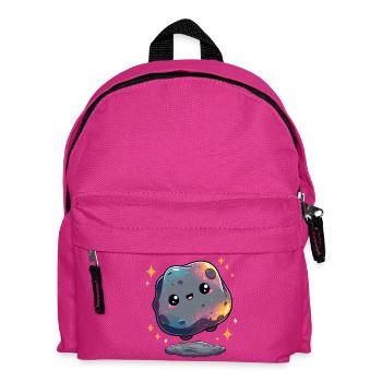 Kleiner Galaxie-Asteroid - Kinder Rucksack - Fuchsia - Vorne