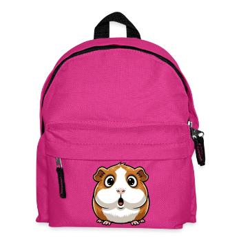 Surprise guinea pig - Kids' Backpack - fuchsia - Front