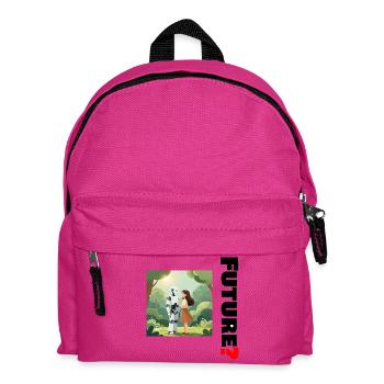 Future Friend in the Forest - Kids' Backpack - fuchsia - Front