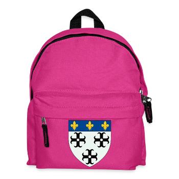 Blason de Moulins - Sac à dos Enfant - fuchsia - Devant