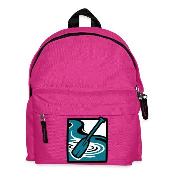 Icône de l’eau de la rivière Paddle - Sac à dos Enfant - fuchsia - Devant