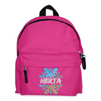 First name Herta - Kids' Backpack - fuchsia - Front