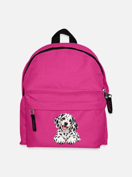 Dalmatiner Welpen - Kinder Rucksack - Fuchsia