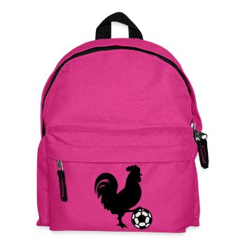 coq de football France - Sac à dos Enfant - fuchsia - Devant